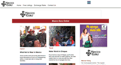 Desktop Screenshot of mexicoguru.com